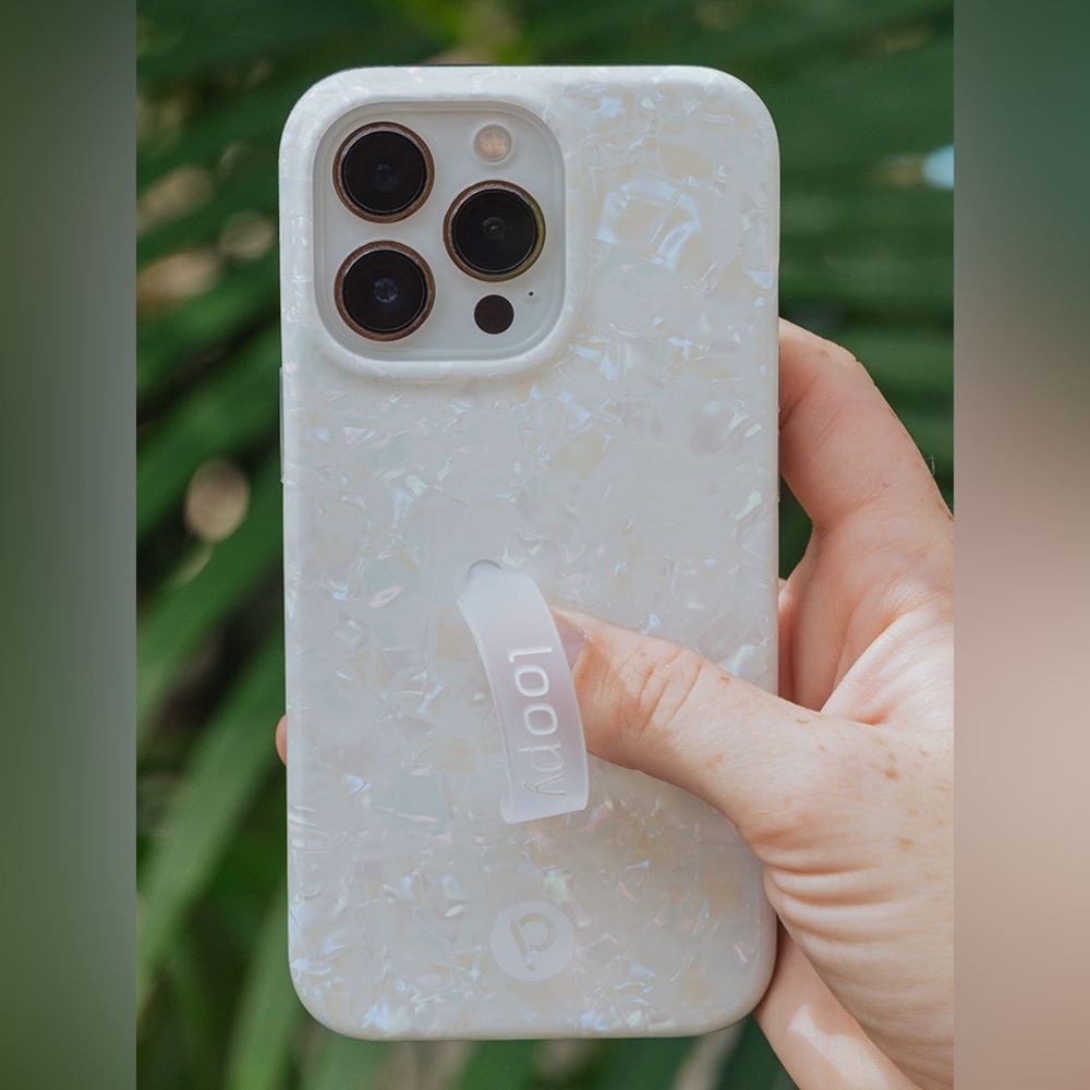 Loopy Case White Iridescent Phone Case - Picture 2 of 7